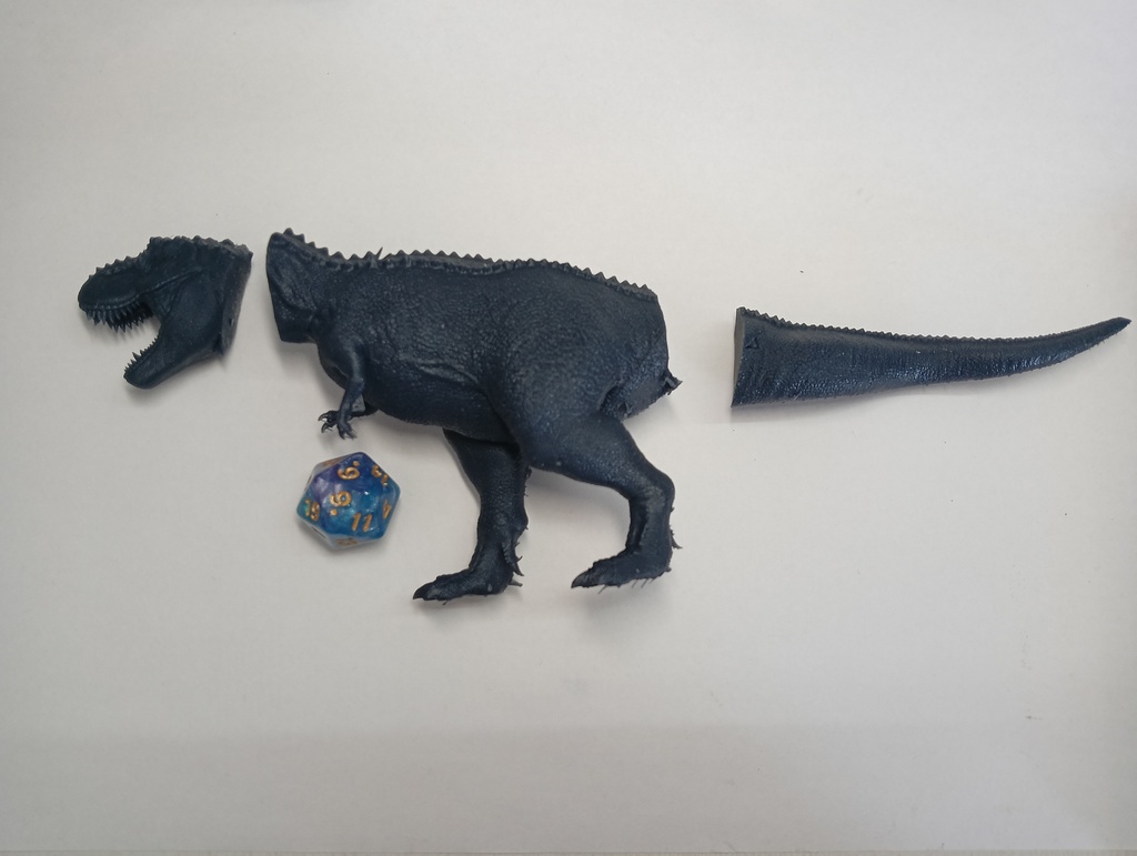 Миниатюра Тираннозавра для RPG