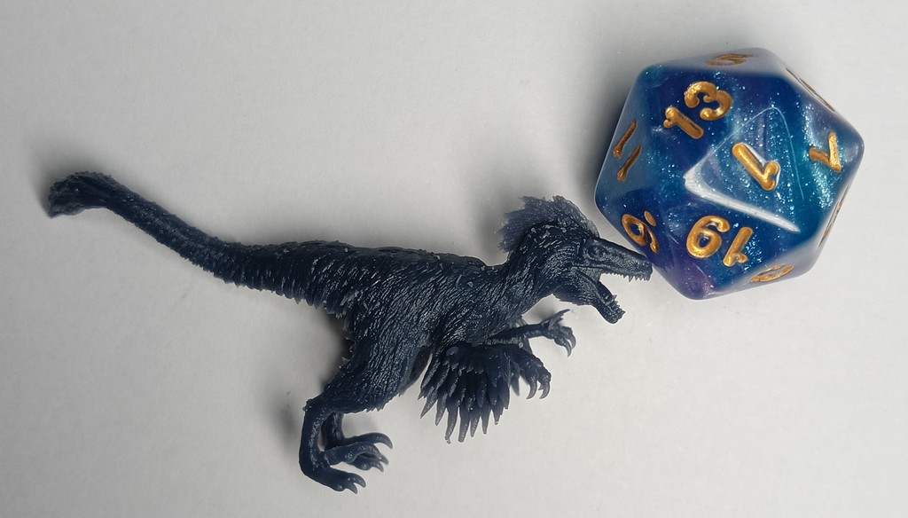 Миниатюра Deinonychus для ролевых игр