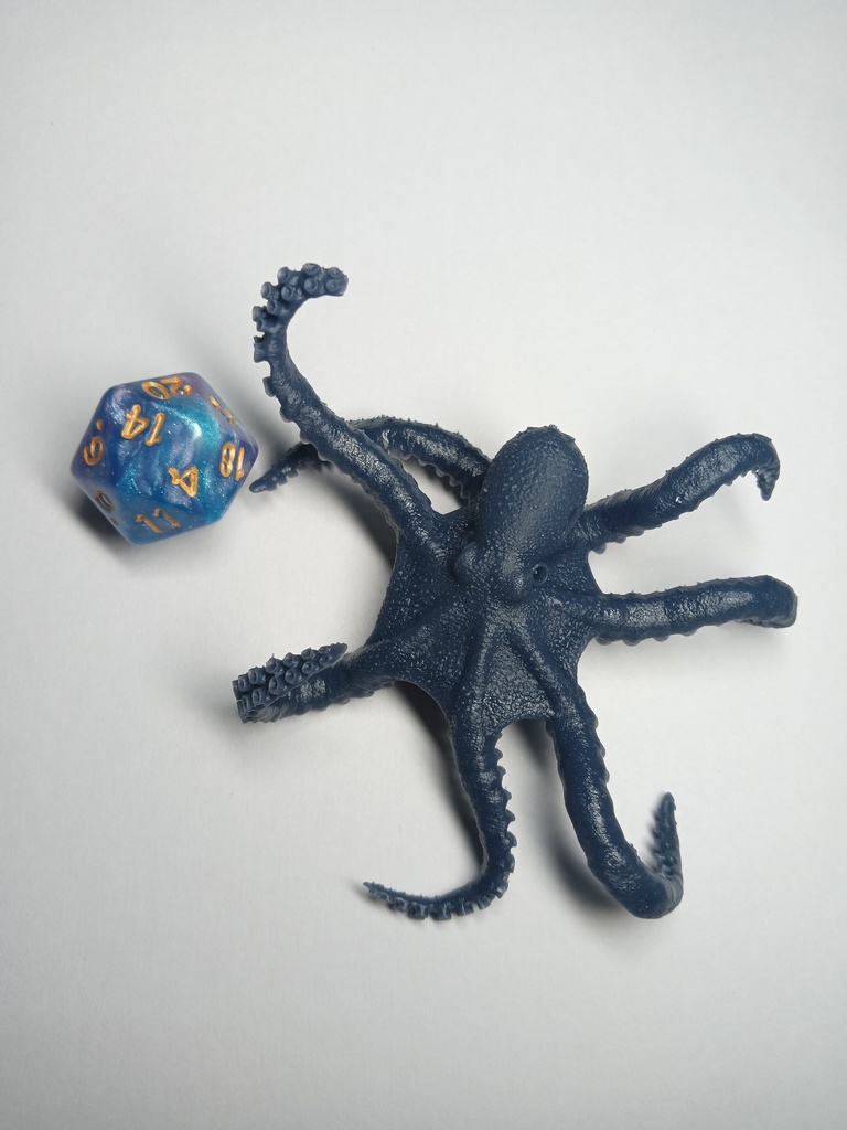 Гигантский осьминог - 3D модель