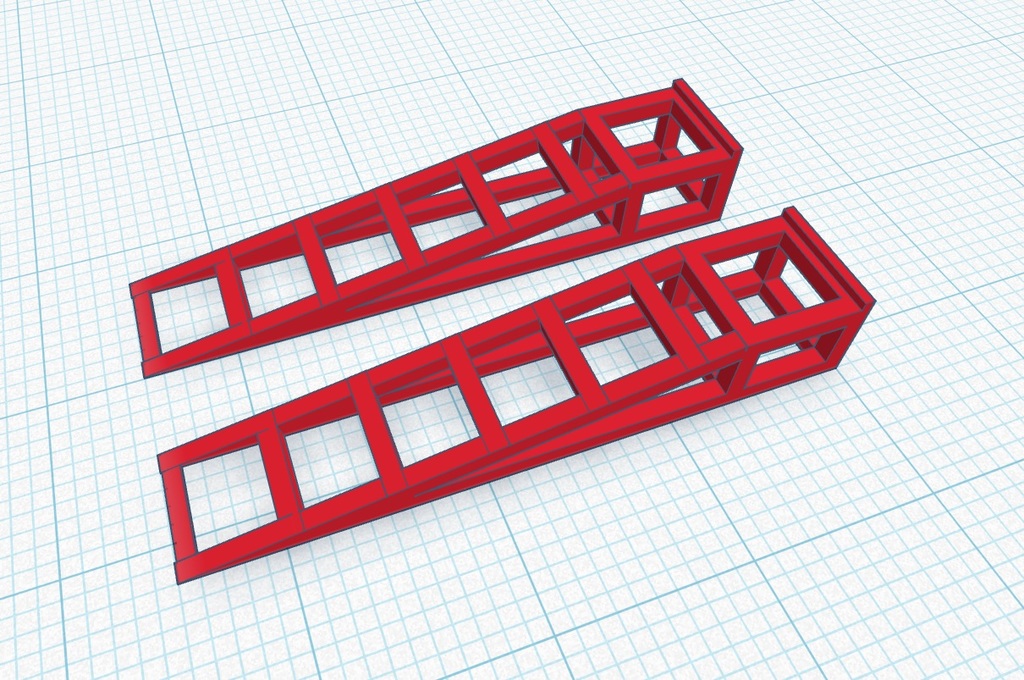 Пандус для автомобилей 1/64 (Hot Wheels, Matchbox)