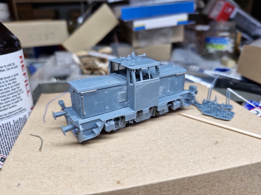 Дизельный локомотив CMI / John Cockerill NH 500 B в масштабе H0