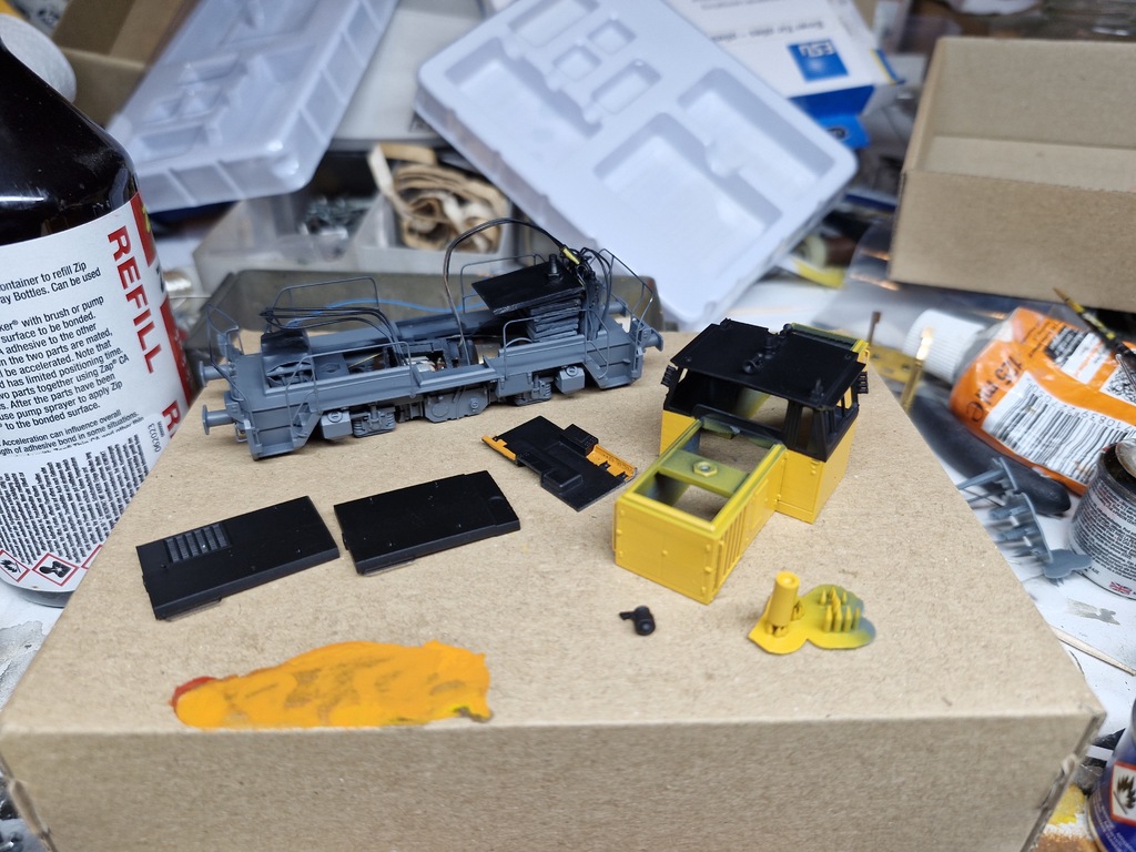 Дизельный локомотив CMI / John Cockerill NH 500 B в масштабе H0