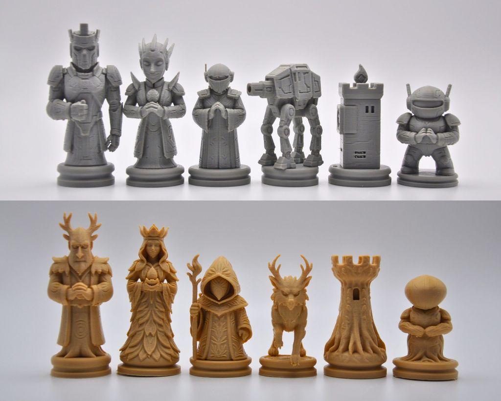 Набор шахмат Природа