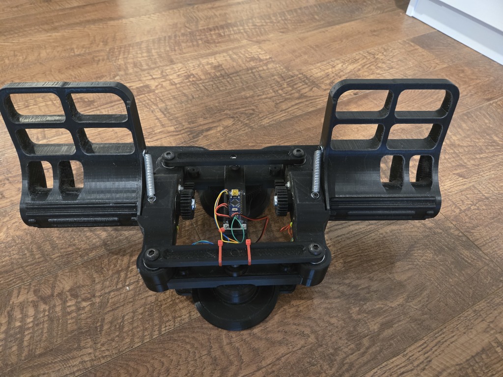 Улучшенное редукторное устройство потенциометра руля для педалей Cadet