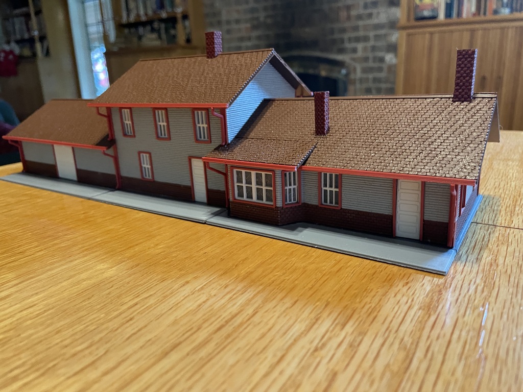 Модель депо Milwaukee в Tripp, SD