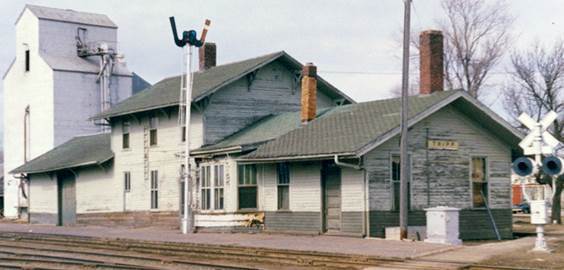 Модель депо Milwaukee в Tripp, SD