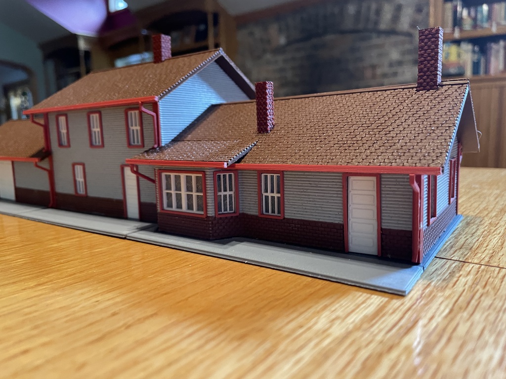 Модель депо Milwaukee в Tripp, SD