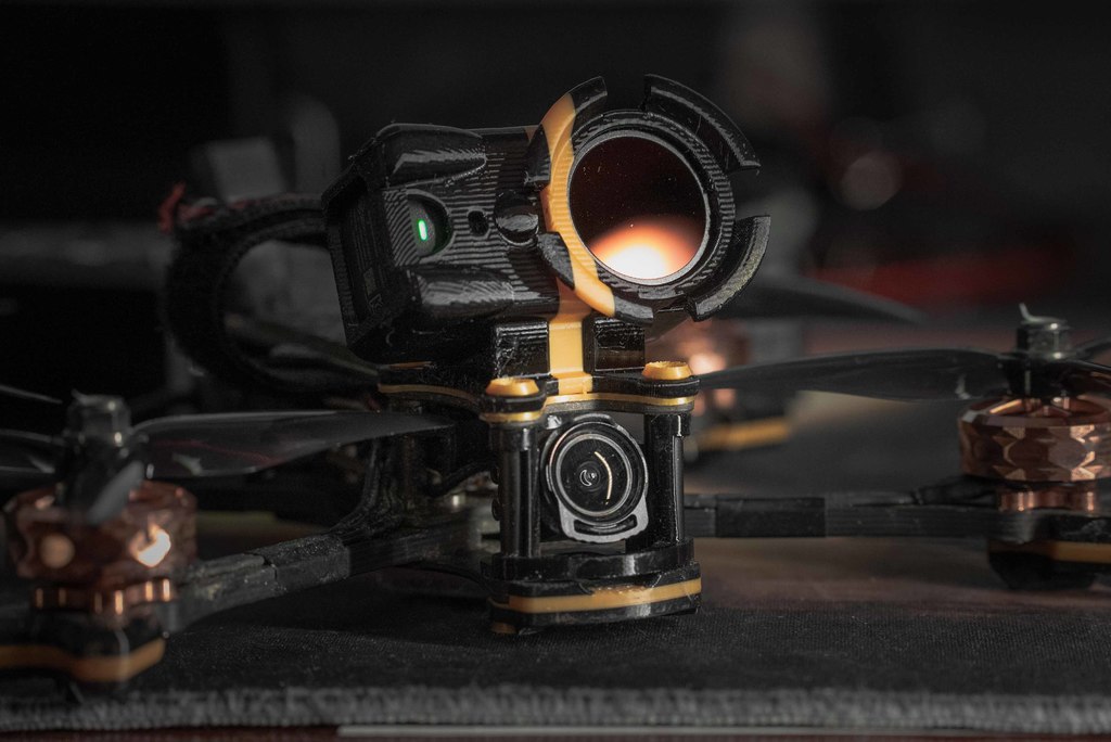 Крепления DJI Osmo Nano FPV для фристайла