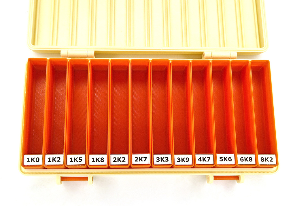 Модульный контейнер для хранения DIP-резисторов