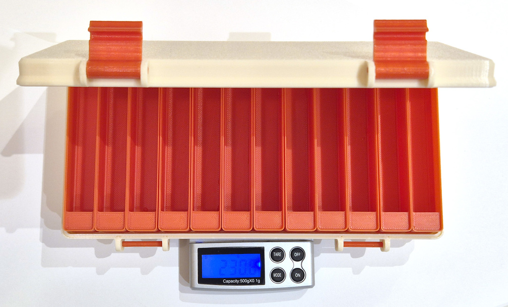 Модульный контейнер для хранения DIP-резисторов