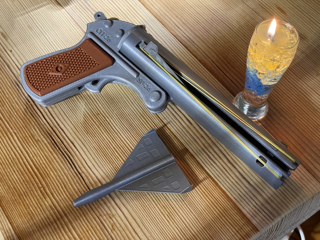 SP-26 - Пистолет с крылатыми снарядами и сигнальный реквизит