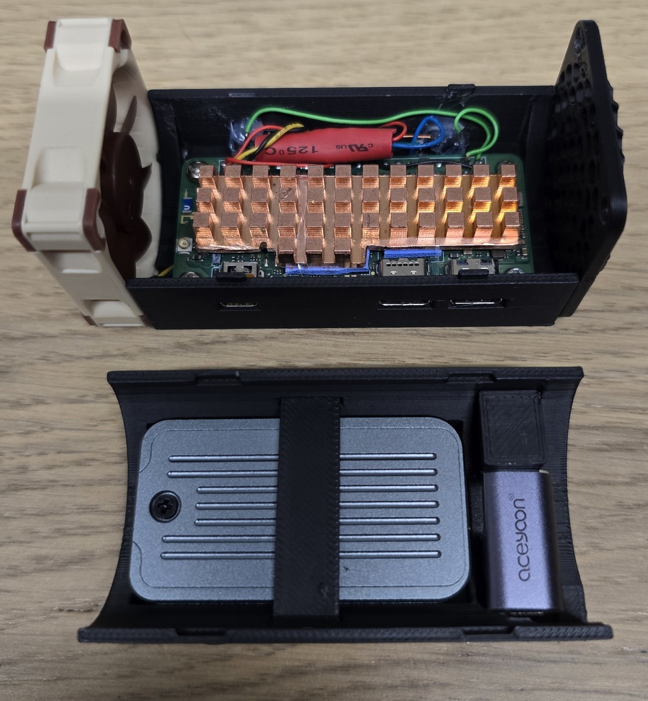 Корпус для медиасервера Radxa Zero 3W