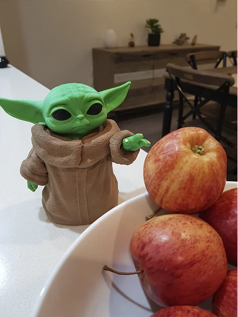 Модель Baby Yoda - Бесплатный образец