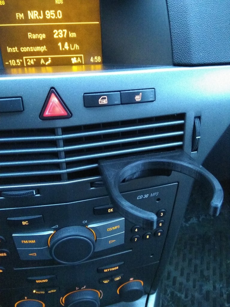 Держатель для стаканов автомобиля Opel Astra H