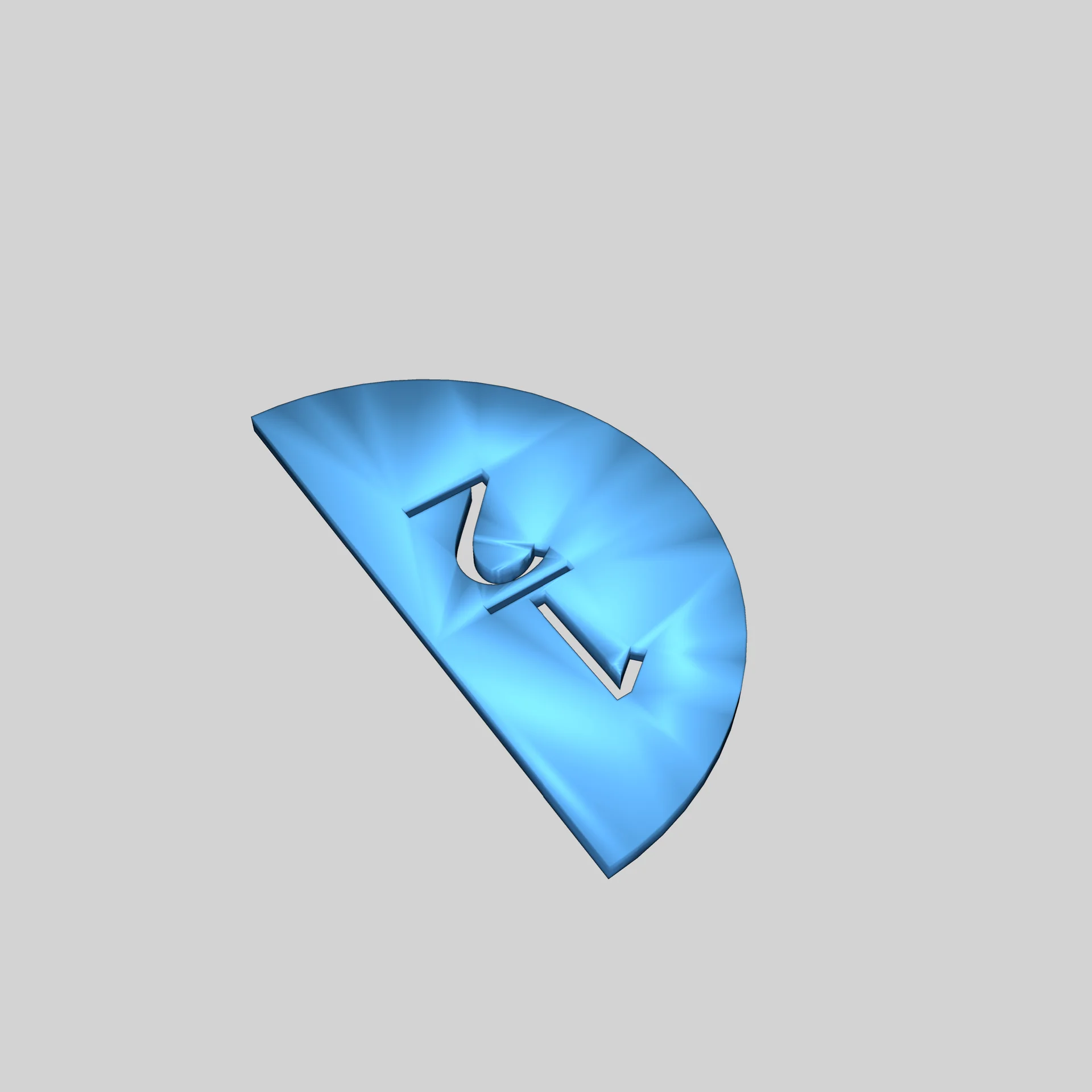 Набор 3D-моделей дробей для обучения