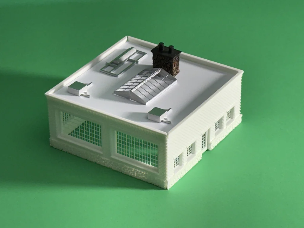 Коммерческое здание 1:87 HO масштаб
