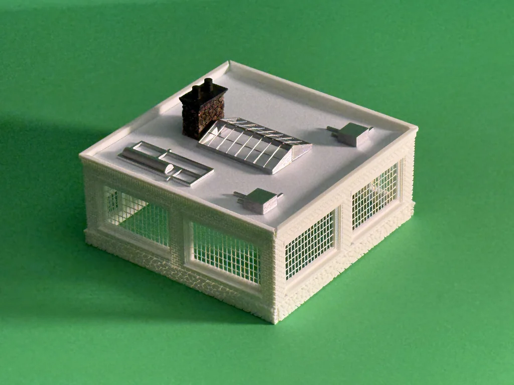 Коммерческое здание 1:87 HO масштаб