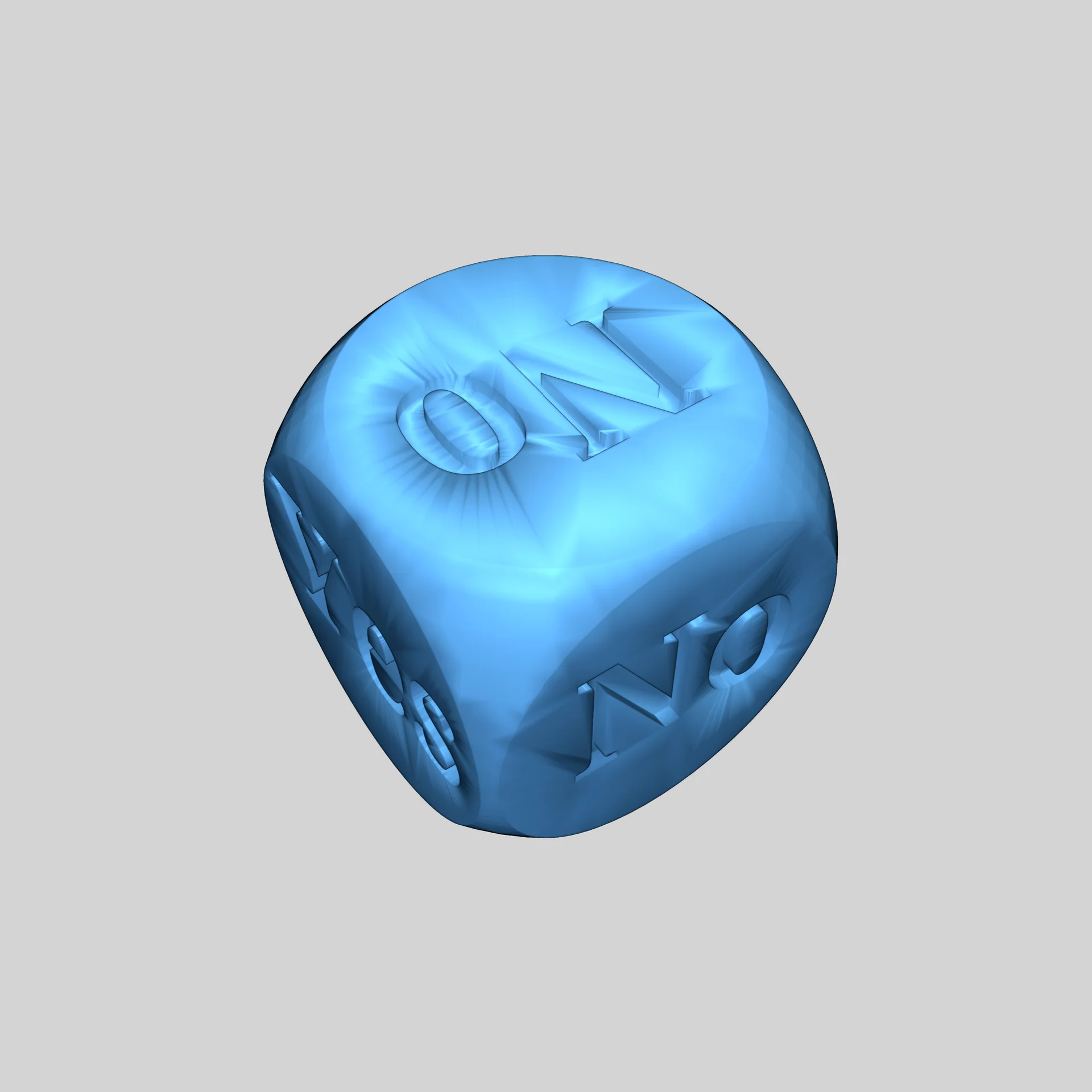 6-гранный кубик 'Да или Нет'