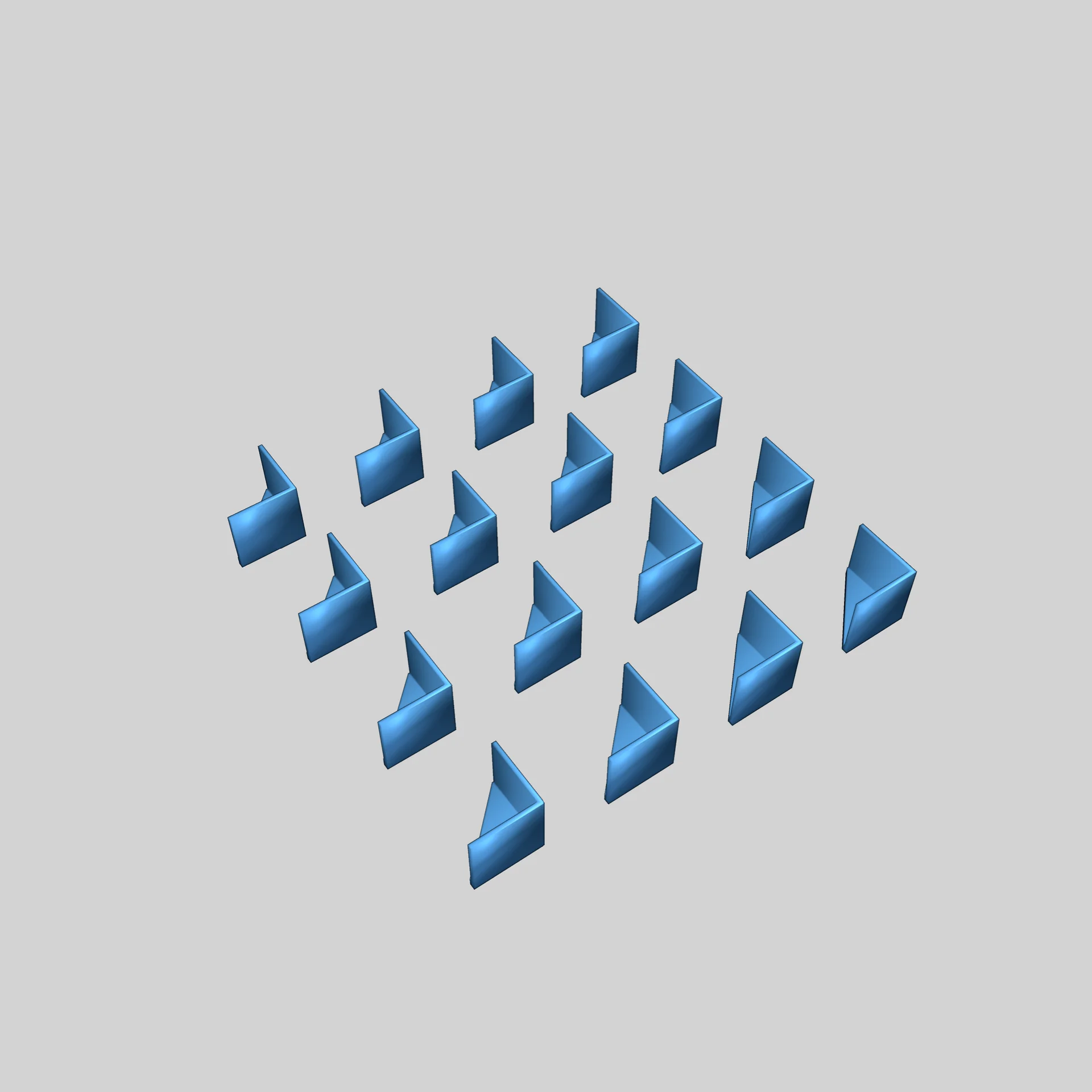 Модель здания из бетонных блоков 1:87 HO