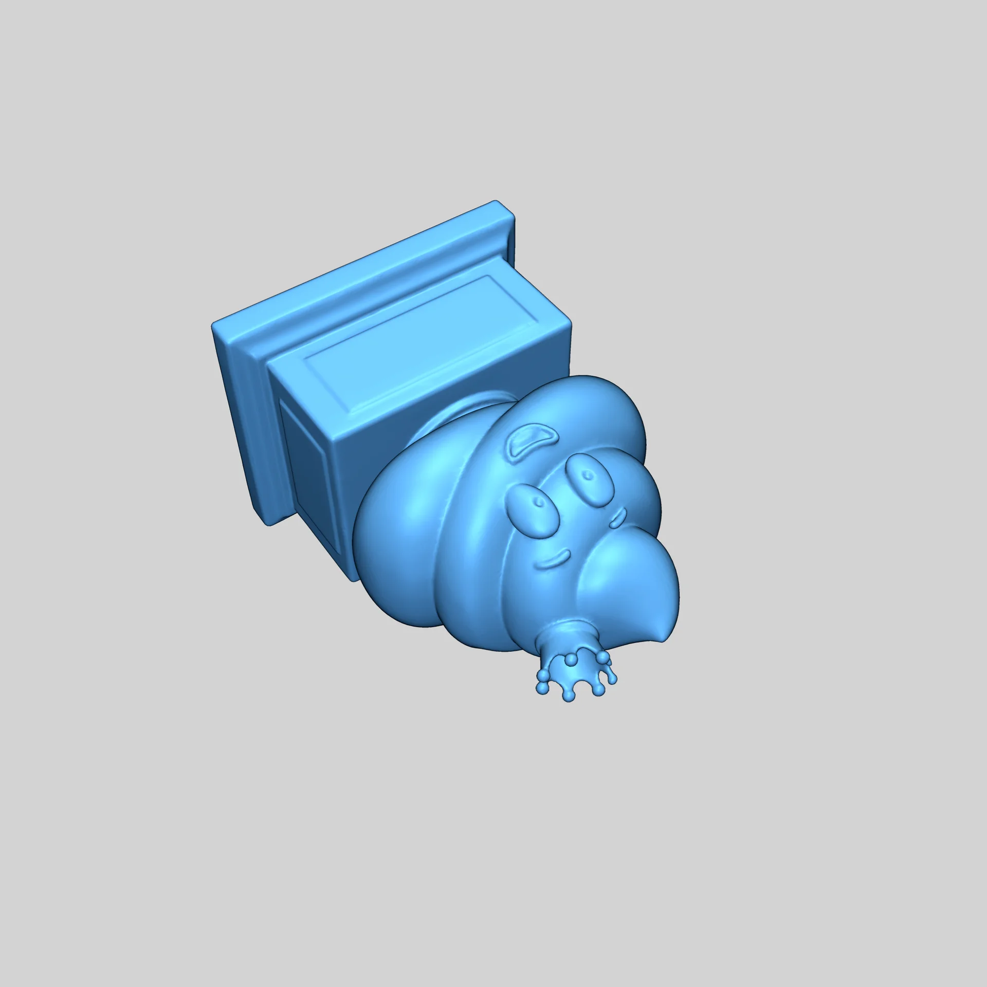 Трофей Emoji 'Король Какашка'