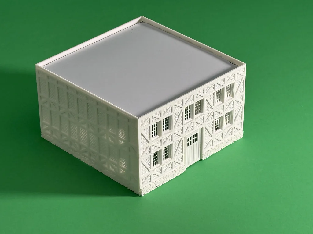 Модель склада POST and BEAM 1:87 HO SCALE