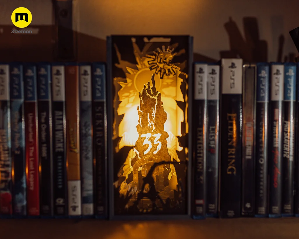 Светящийся монолит Book Nook Expedition 33