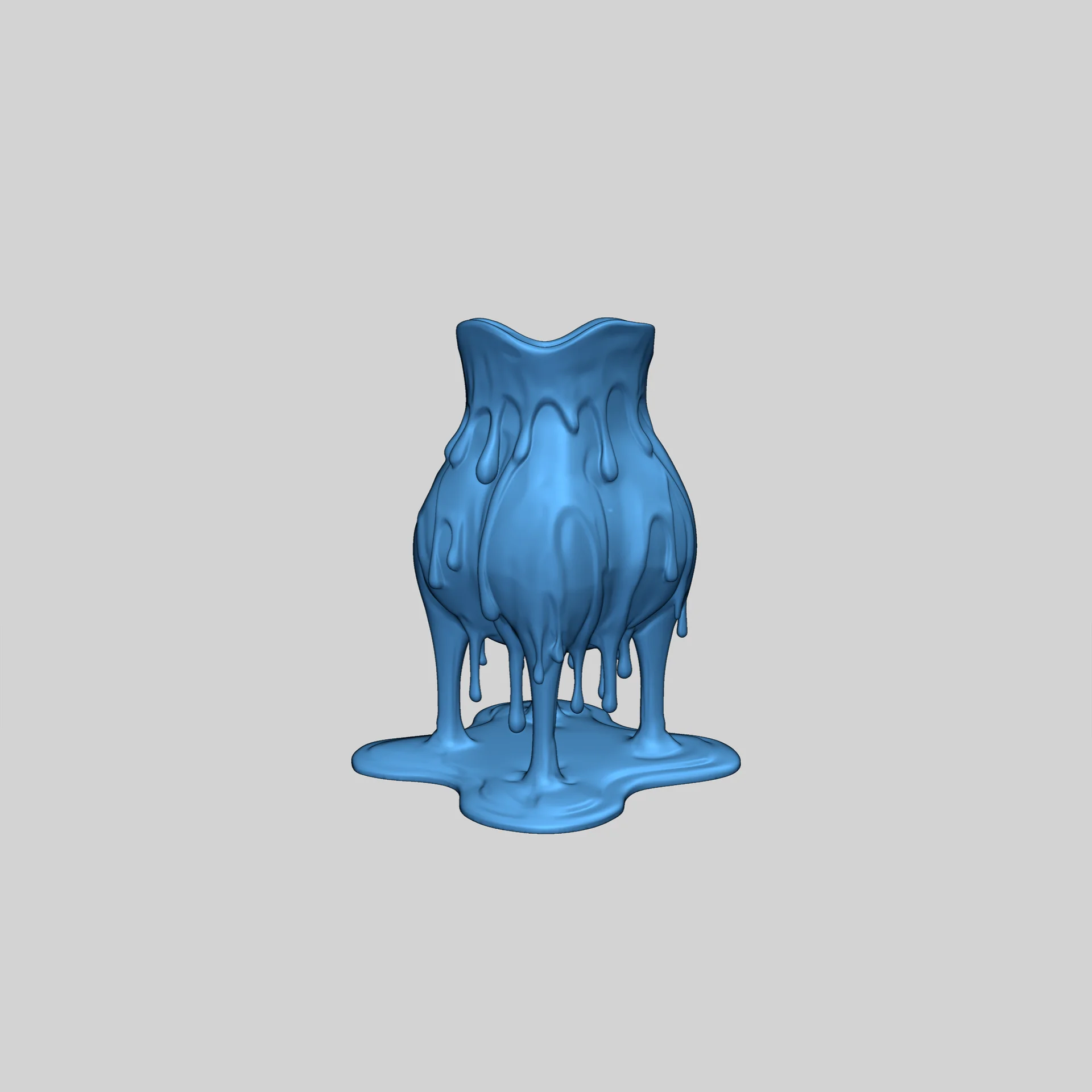 Ваза Melting Drip | Современный декор для дома