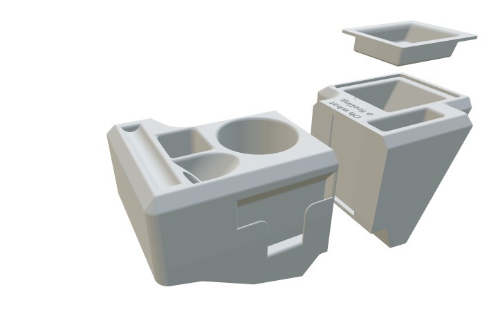 Центральная консоль для Toyota Landcruiser VDJ79