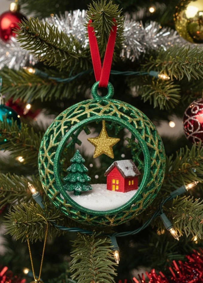 Снежный глобус "Starlight" - новогодний орнамент