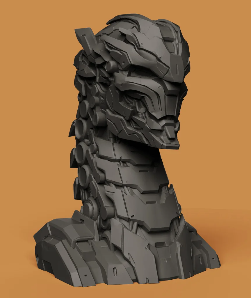 Подставка для наушников Дракон | Высокая детализация