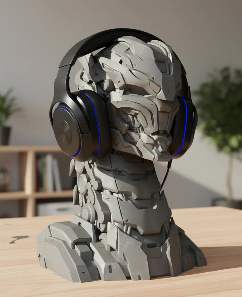 Подставка для наушников Дракон | Высокая детализация