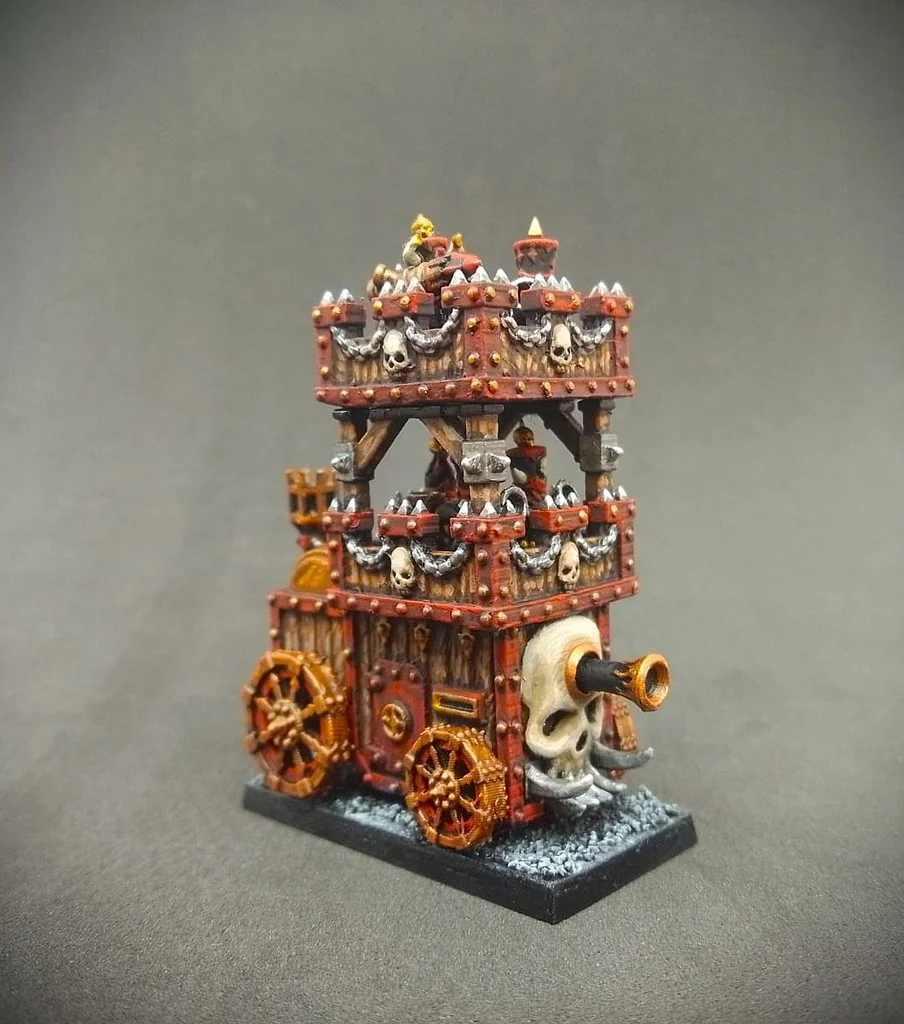 Tiny Chorfs Juggernaut: Модель для Chaos Dwarfs