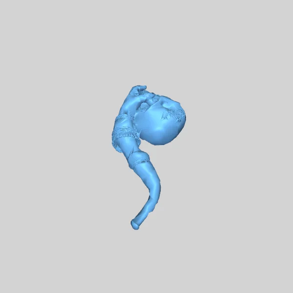 Антикварная трубка череп в стиле Мементо Мори