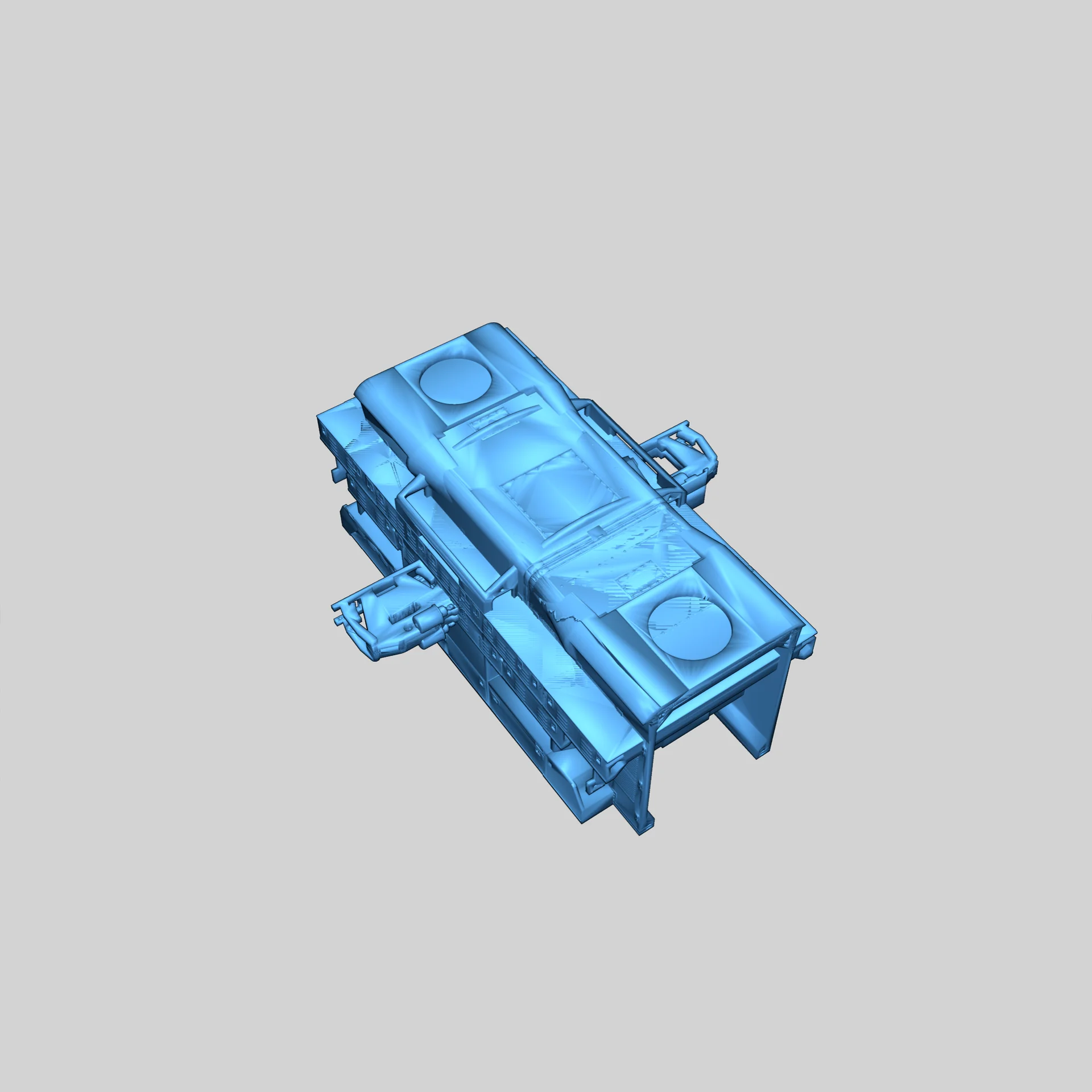 1:29 G Гаечный локомотив EMD SD7/9