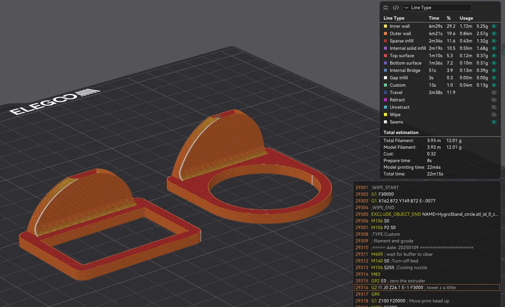 Подставка для гигрометра