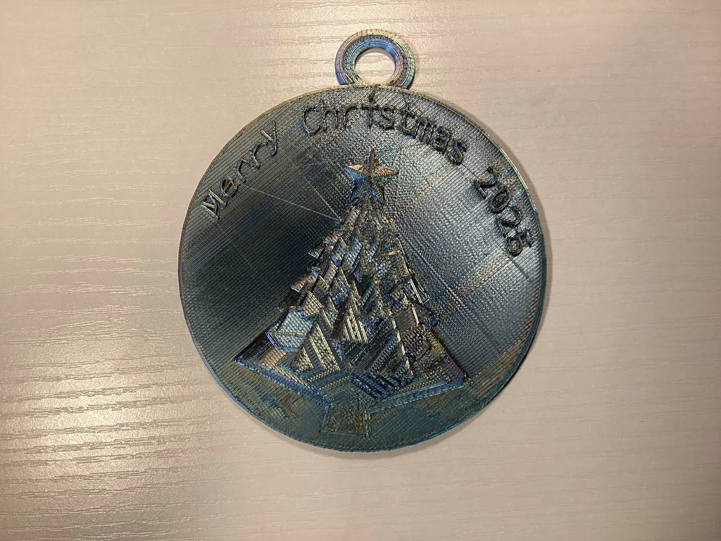  ornaments Merry Xmas 2025