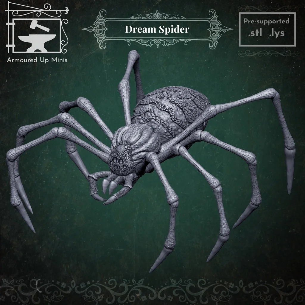 Миниатюра Dream Spider для настольных игр
