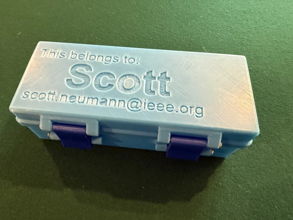 Настраиваемая коробка для хранения в OpenSCAD