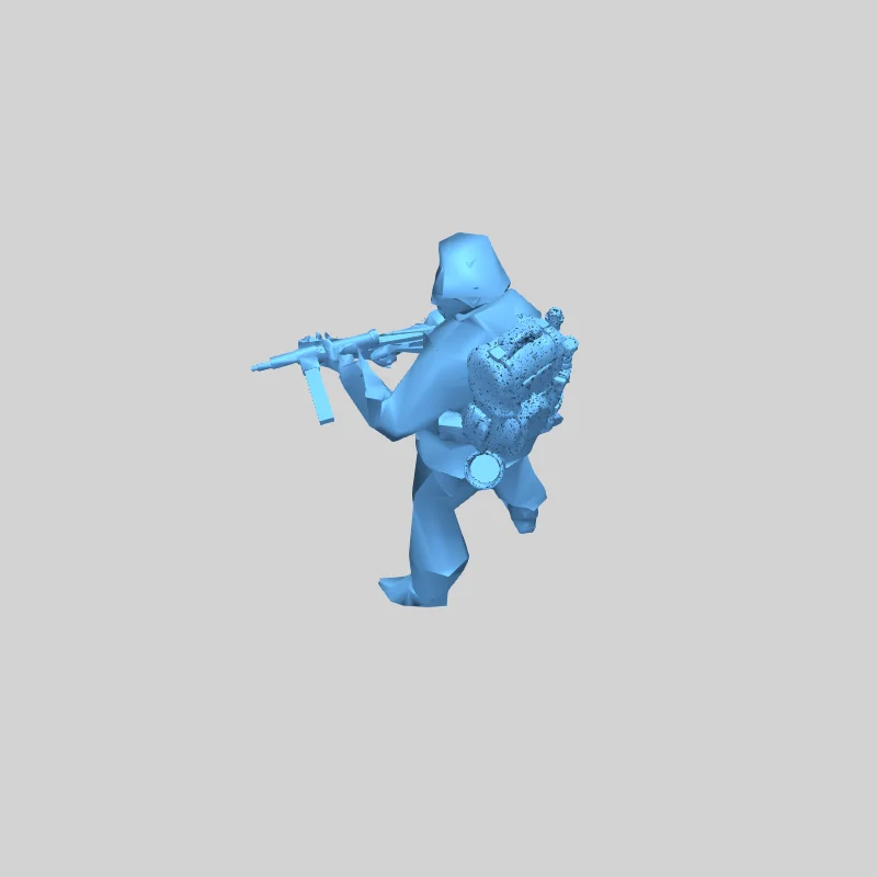 Финская пехота 28 мм Второй мировой войны