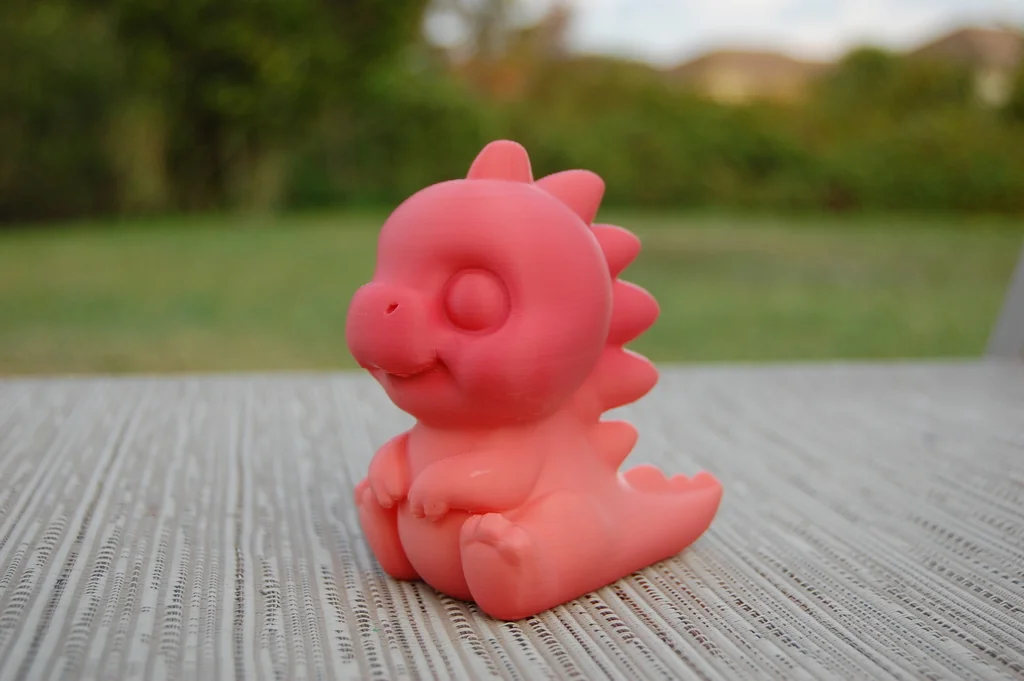 Очаровательный малыш динозавр для 3D-печати