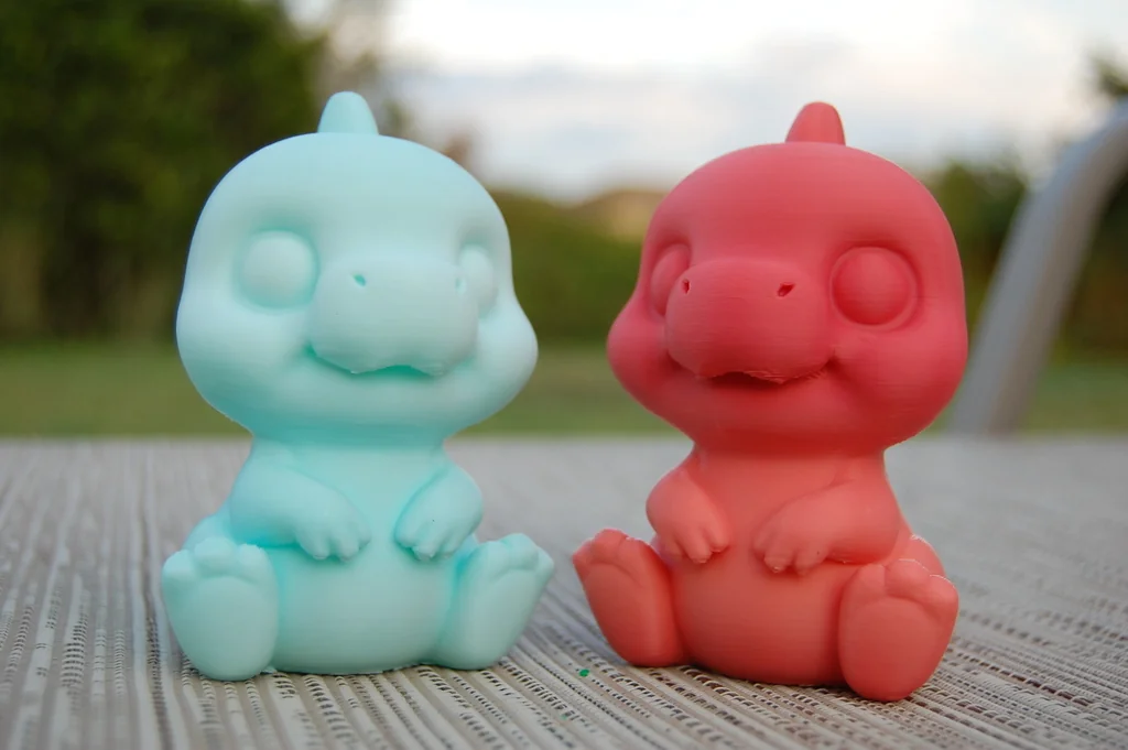 Очаровательный малыш динозавр для 3D-печати