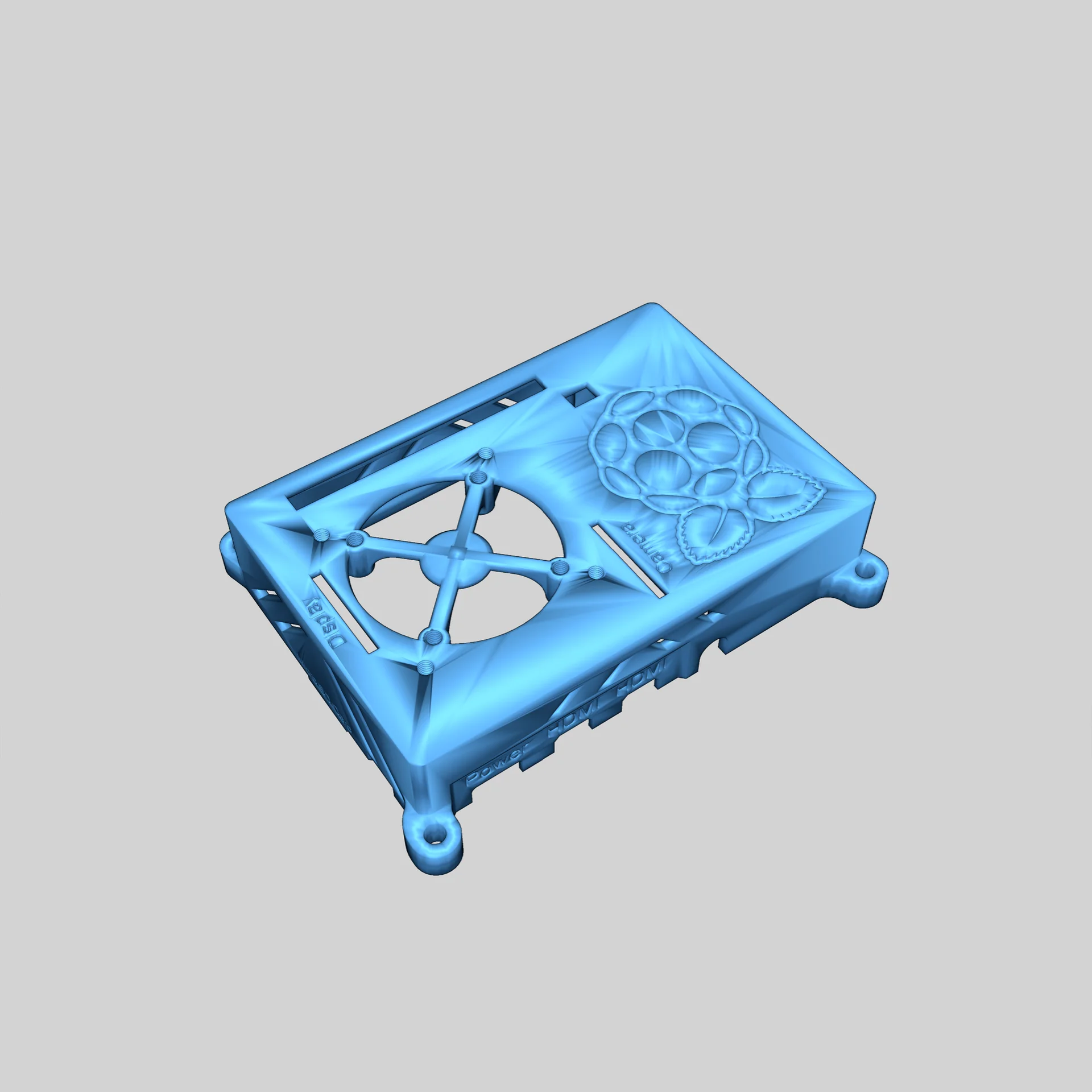 Корпус для Raspberry Pi и рамка для 7-дюймового дисплея