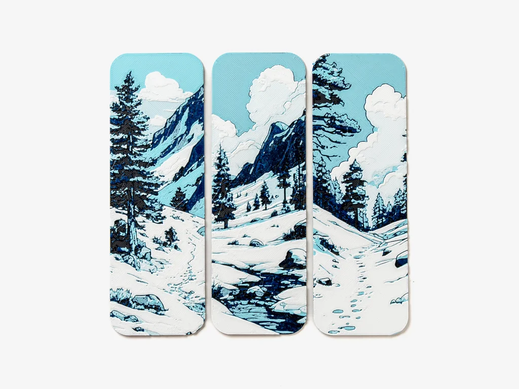 Закладки в зимнем стиле