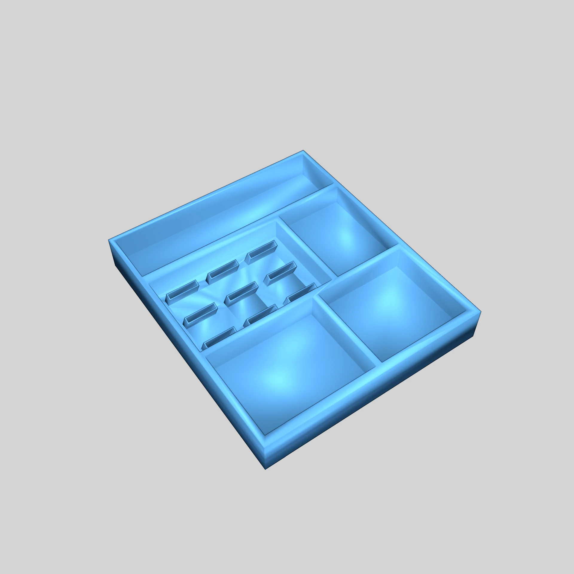 Органайзер для стола с пятью отделениями