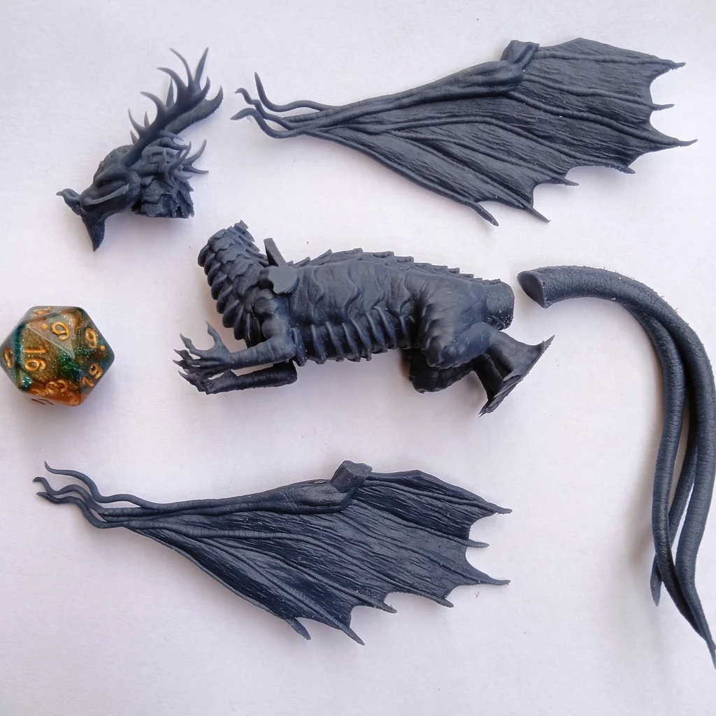 Модель Дракона Омен для настольных игр