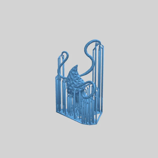 Фиолетовый гриб