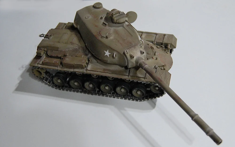 T110E6 Тяжёлый танк (Модифицированный) 1:100