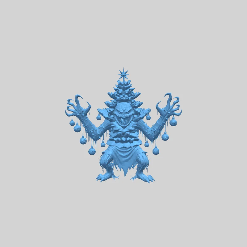 3D Модели Рождественских Монстров