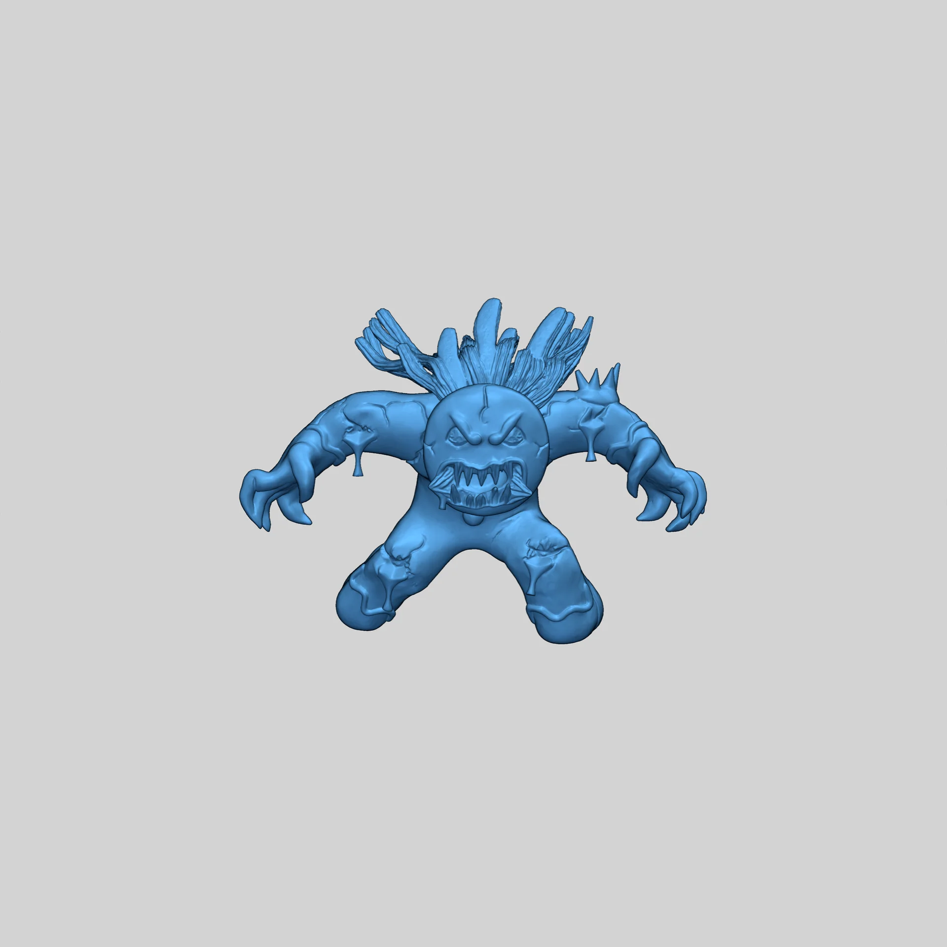 3D Модели Рождественских Монстров