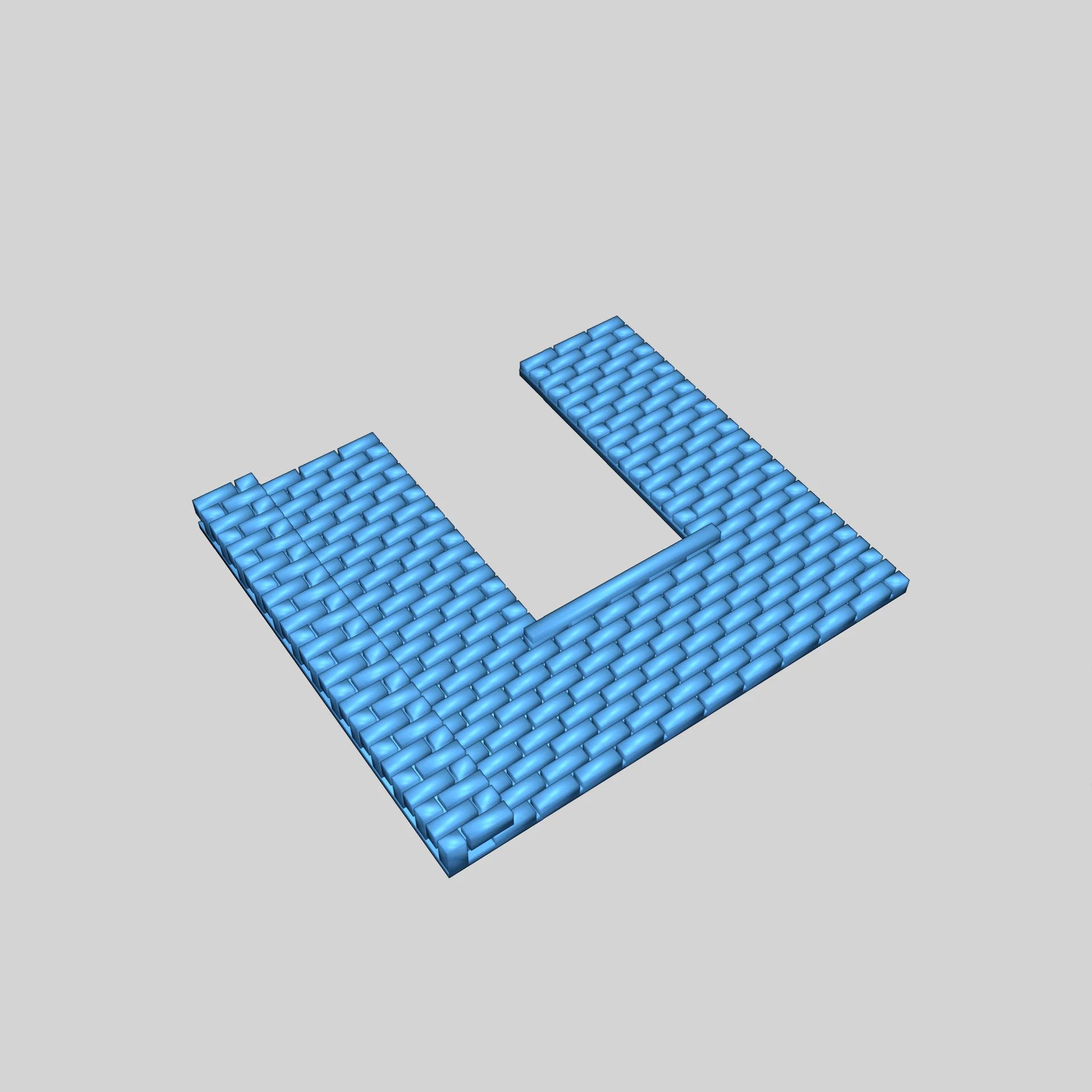 МОДУЛЬНЫЕ КИРПИЧНЫЕ СТЕНЫ 1:87